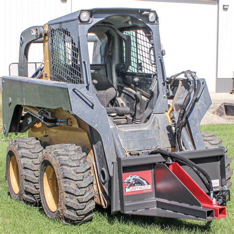 skid steer tree removal attachment|skid loader tree puller attachment.